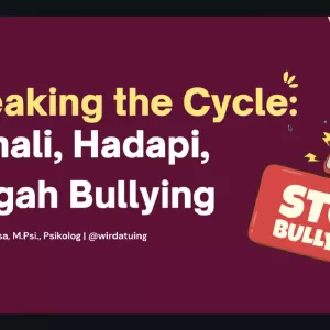 57% Kasus Bullying Bisa Berhenti dalam 10 Detik Jika Saksi Berani Bersuara