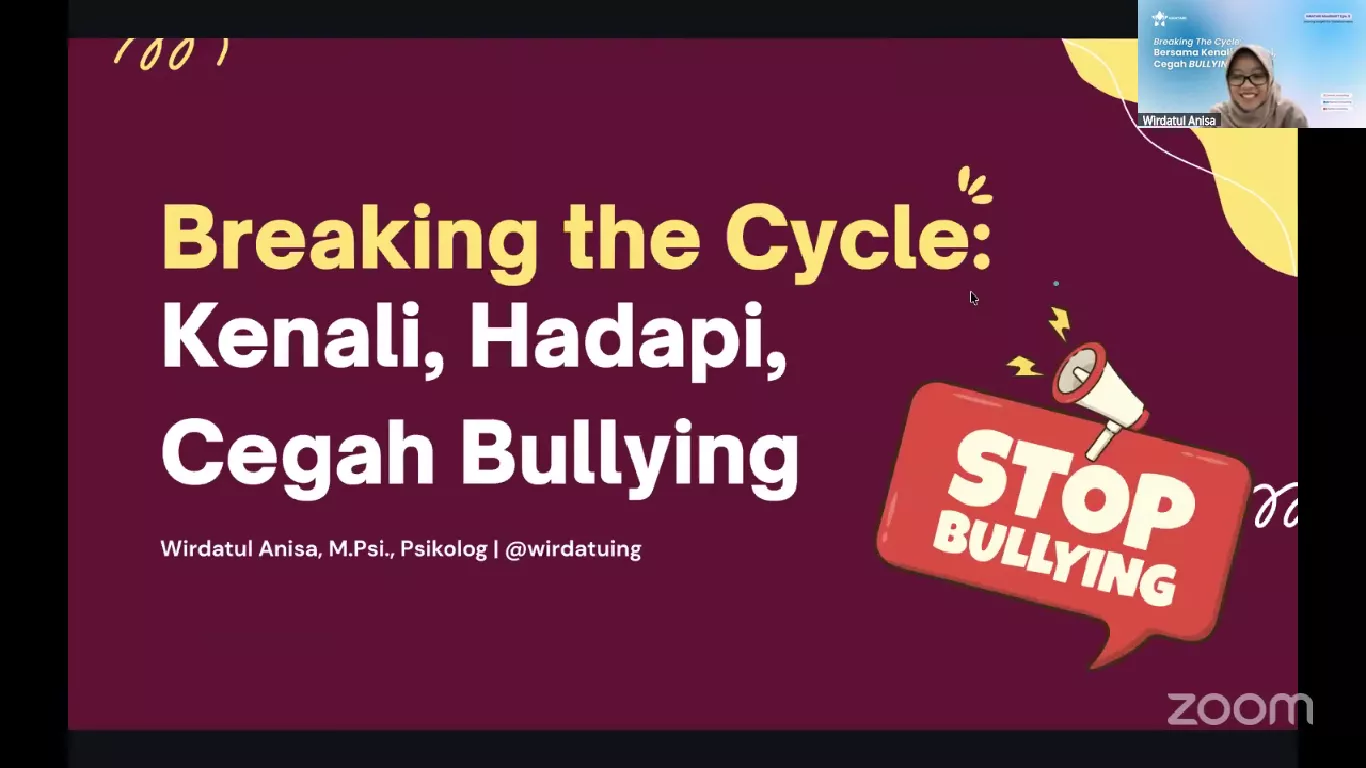 57% Kasus Bullying Bisa Berhenti dalam 10 Detik Jika Saksi Berani Bersuara